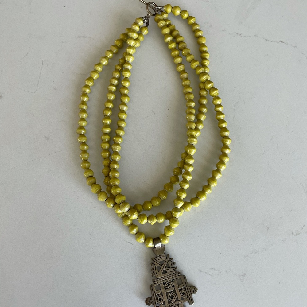 Akola beaded necklace